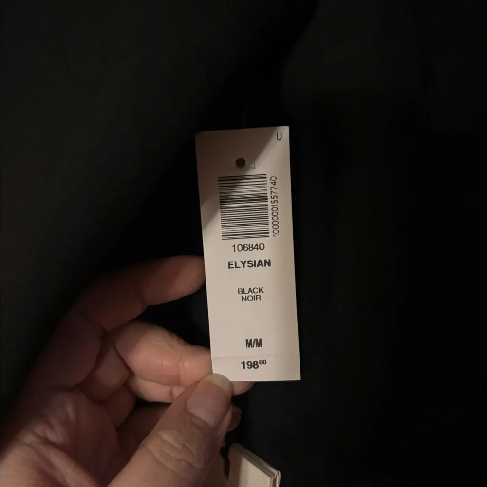 NWT Aritzia Babaton (Re)ssential New Index Blazer Black Gold Crest Buttons Med - Picture 8 of 10